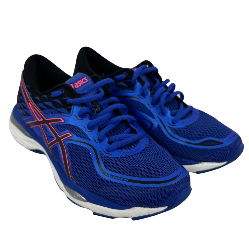 ASICS Gel Cumulus 19 Womens Size US 8.5 Running Walking Shoes Blue T7B8N EUC